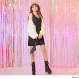 フェイクファーバケットハット