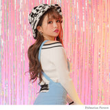 フェイクファーバケットハット