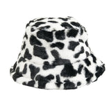 フェイクファーバケットハット