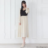 バックリボングロスワンピース