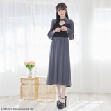 バックリボングロスワンピース