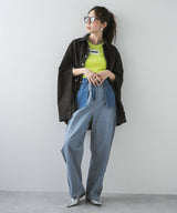 【メール便】ワイドスリーブオーバーサイズシャツ