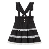 レースチェックティアードサススカート