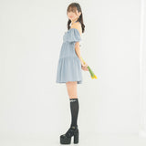 ビジューハイソックス