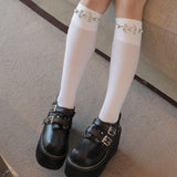 ビジューハイソックス