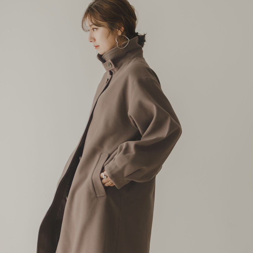 2WAY襟スタンドカラーコート – レディースファッション通販の夢展望