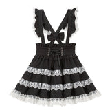 ミルフィーユフリルスカート mini M-3L