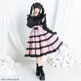 ミルフィーユフリルスカート middle M-3L