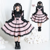 ミルフィーユフリルスカート middle M-3L