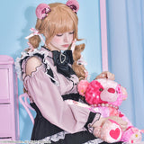 ミルフィーユフリルスカート middle M-3L