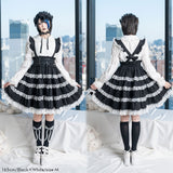 ミルフィーユフリルスカート middle M-3L