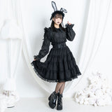 ミルフィーユフリルスカート middle M-3L