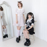 ハートパールジャガードorツイードワンピース