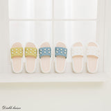 パール厚底サンダル