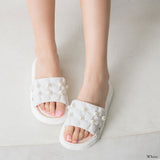 パール厚底サンダル