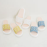 パール厚底サンダル