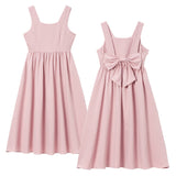 バックリボンドレスロングジャンスカ【大きいサイズ有】