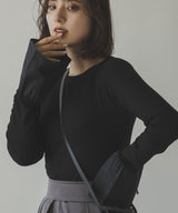 フレアスリーブトップス