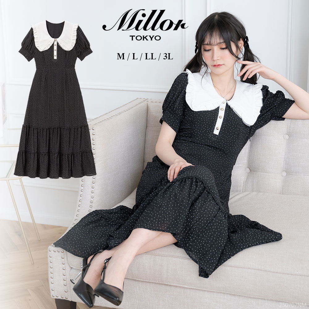CHERRY SAILOR DRESS チェリーセーラードレス SAILOR COLLAR MINI | AMICA・kids