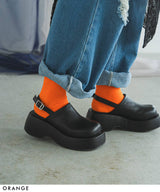 【メール便】推し活カラーリブソックス