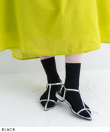 【メール便】推し活カラーリブソックス