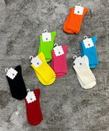 【メール便】推し活カラーリブソックス