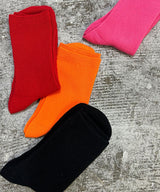 【メール便】推し活カラーリブソックス