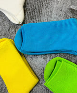 【メール便】推し活カラーリブソックス