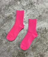 【メール便】推し活カラーリブソックス