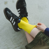 【メール便】推し活カラーリブソックス