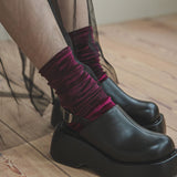 【メール便】ベロアソックス