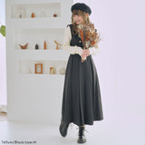 バックリボンクロップドジレ