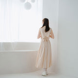 バックリボンクロップドジレ