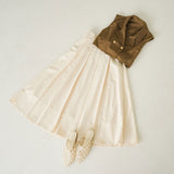 バックリボンクロップドジレ