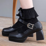 【メール便】プリーツパールフリルショートソックス