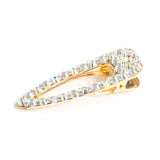 ゴージャスビジューストーンヘアクリップ