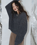 【新春セール】ラメニットトップス