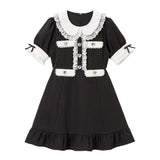 ハートパールジャガードorツイードワンピース