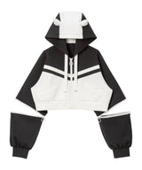 小悪魔ジャージデザインショートパーカー