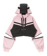 小悪魔ジャージデザインショートパーカー