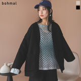 フェイクリングウールリバーシブルミドルジャケット