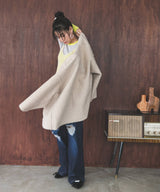 フェイクリングウールリバーシブルミドルジャケット