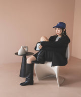 フェイクリングウールリバーシブルミドルジャケット