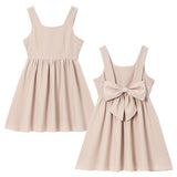 バックリボンドレスミニジャンスカ