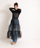 【メール便】指ぬき配色メローシアータートル