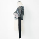 【メール便】バイカラー重ね風長袖トップス【ニット】