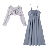 コンパクトボレロ×キャミワンピース