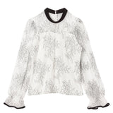 ブーケチュールドッキングブラウス