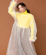 【メール便】前後2wayチュールワンピース