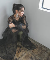 【メール便】前後2wayチュールワンピース